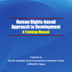 Human Rights Based Approach To Development Training Manual