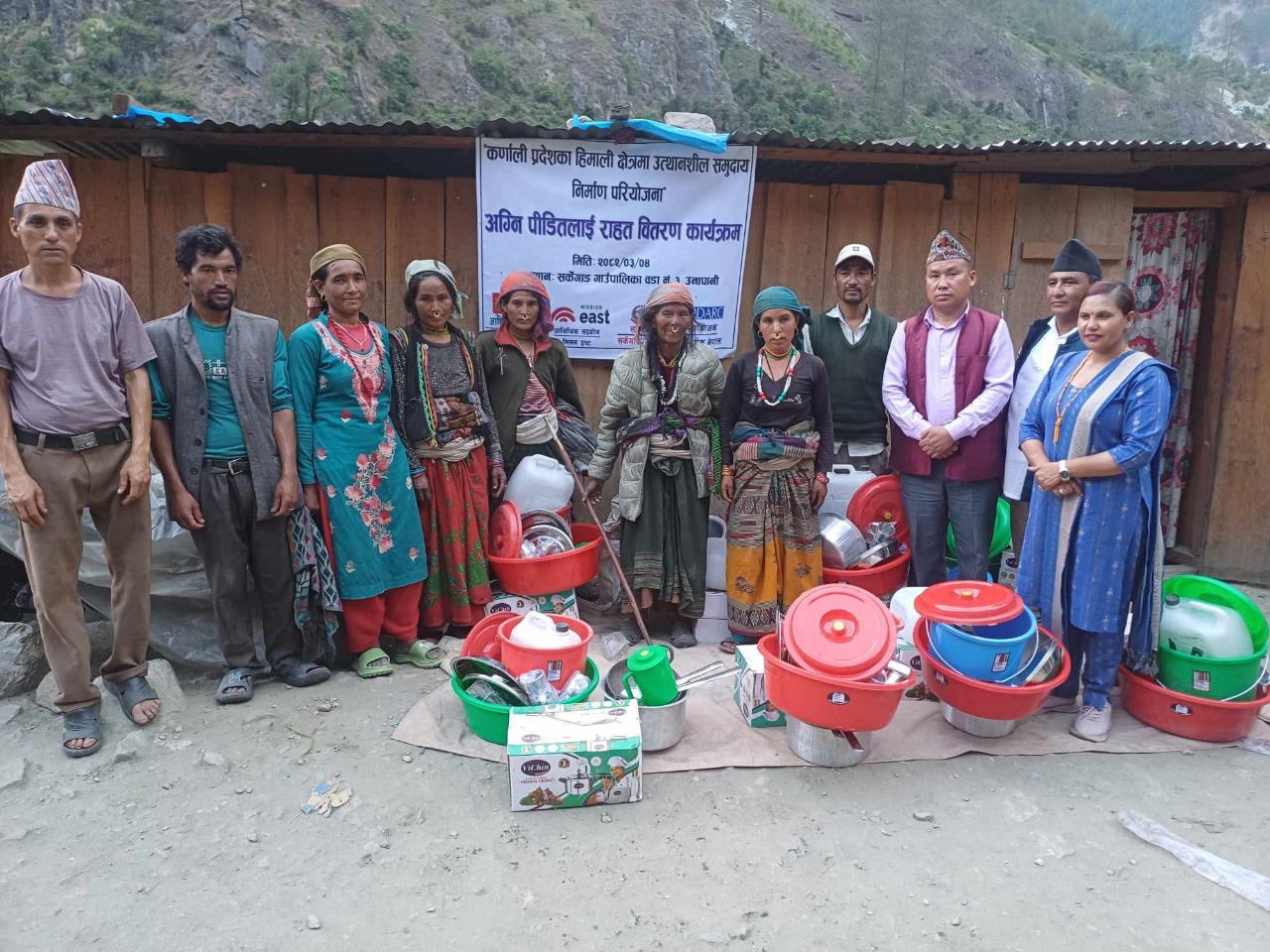 Bringing Hope to Unapani: Relief Reaches to Fire-Affected Families